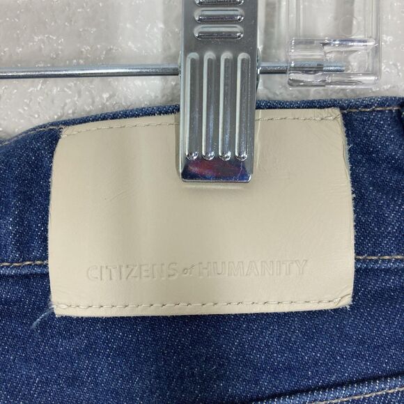 Citizens of Humanity Shorts Womens 29 Denim Jolene Button Fly Organic Cotton - Picture 14 of 16